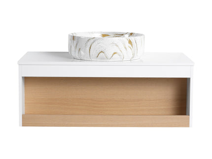 Floating Bathroom Vanity With Vessel Sink