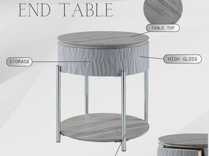 Yukino - High Gloss Table