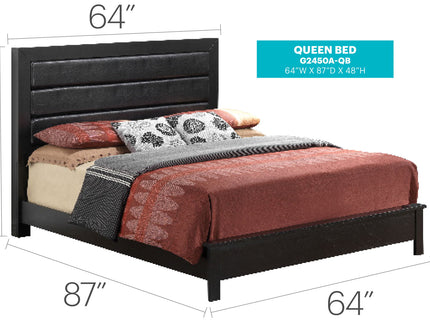 Transitional Modern Design Bed