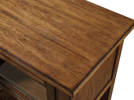 Kadri - Kitchen Cart - Distressed Chestnut