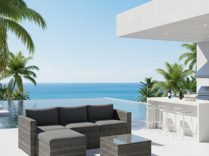 Modern Patio Set With Coffee Table