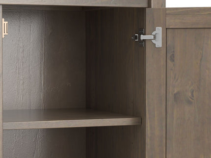 Ela - Medium TV Stand - Smoky Brown