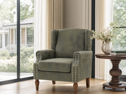 Decorative Chair With Stud Detailing