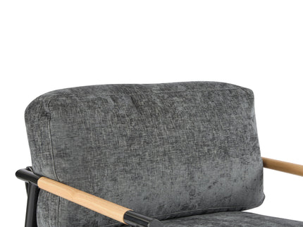 Modern Accent Chair With Cushions, Cozy Seating