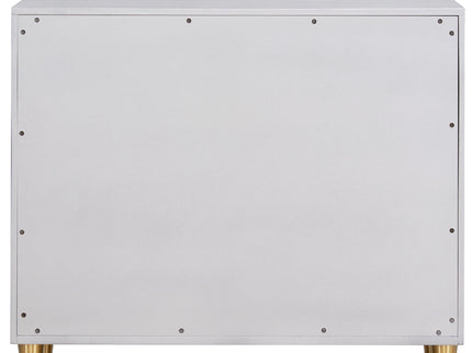 Anson - Console Cabinet - Silver / Champagne