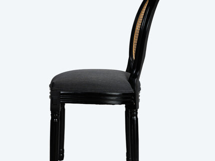 French Country Dining Chairs With Round Back (Set of 2)