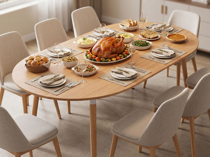3 In 1 Extendable Dining Table - Wood
