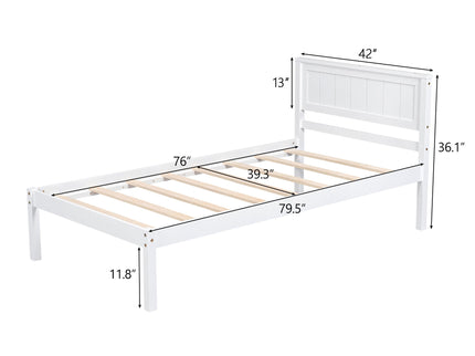 Platform Bed Frame With Headboard