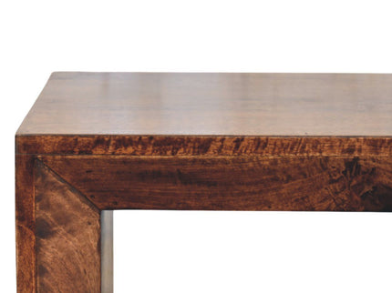 Solis - Open Side Table - Brown