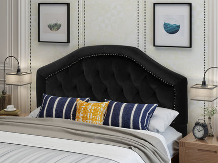Kaarina - Contemporary Tufted Fabric Headboard