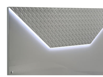Pierce - Panel Bed LED Headboard
