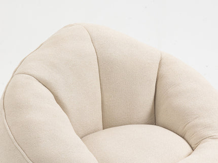 Bedding Bean Bag Sofa Chair High Pressure Foam With Footrest