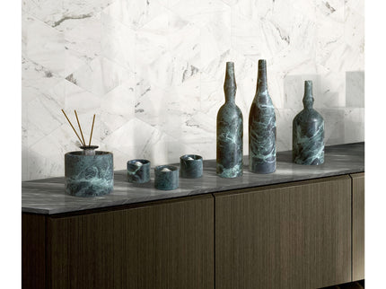 7 Pieces Luxury Natural Marble Living Room Accessories Set