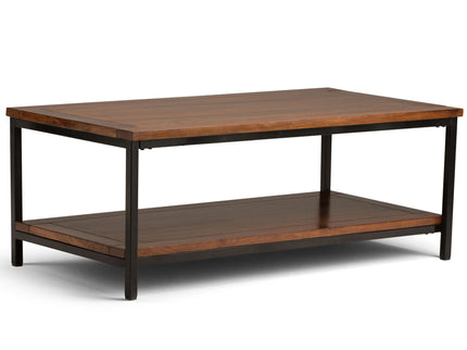 Skyler - Coffee Table - Dark Cognac Brown