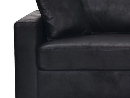 2 Seater Sofa, 2 Throw Pillows For Living Room