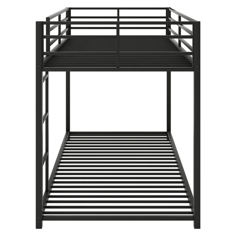 Metal Bunk Bed, Low Bunk Bed With Ladder