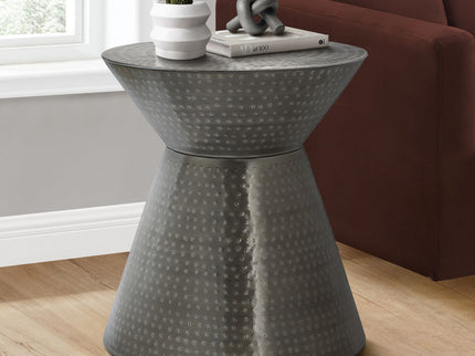 Drum Accent Side Table, Contemporary & Modern Elegant Design