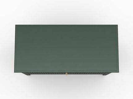 Fluted 3 Drawer Nightstand With Soft Close Slides