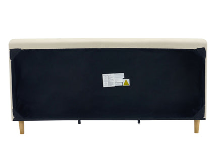 Chunky - California King Bed Frame - Beige