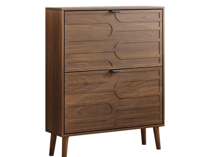 Medieval - Independent Shoe Cabinet With 2 Flip Drawers