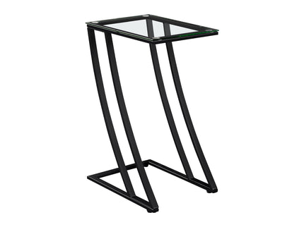 Accent Table, C - Shaped, Sturdy Construction, Contemporary & Modern