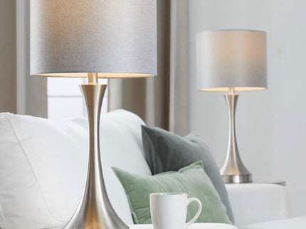 Lenuxe - Contemporary Table Lamp Built In USB Port (Set of 2)