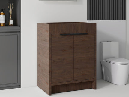 Freestanding Bathroom Vanity Cabinet With Soft Close Doors, Cabinet Only