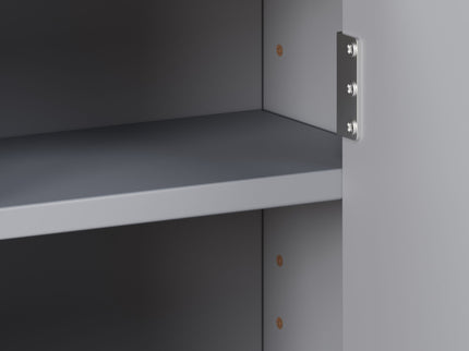 Multi Functional Wall Mounted Cabinet With Adjustable Shelves For Bathroom