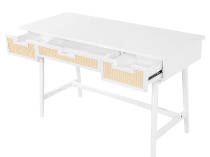 Writing Desk With 3 Drawers For Living Room