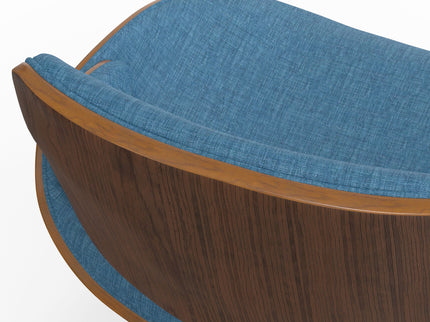 Malden - Bentwood Upholstered Dining Chair With Wood Back