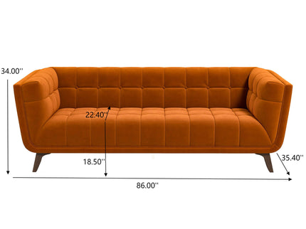 Addison - Mid-Century Modern Design Tufted Sofa