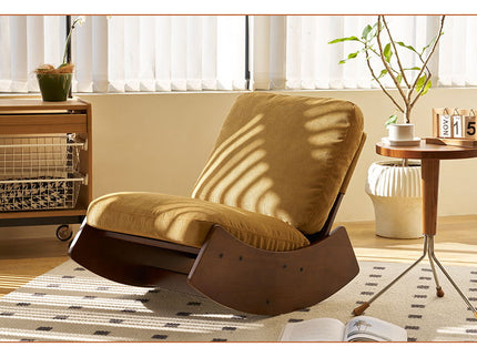 Comfortable High-Quality Upholstery Glider Rocking Chair