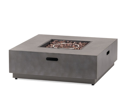 Modern Square Fire Pit With 50, 000 Btu