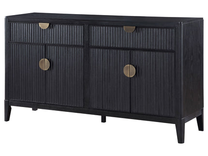 Mason - 2 Drawer Sideboard Storage Furniture - Black