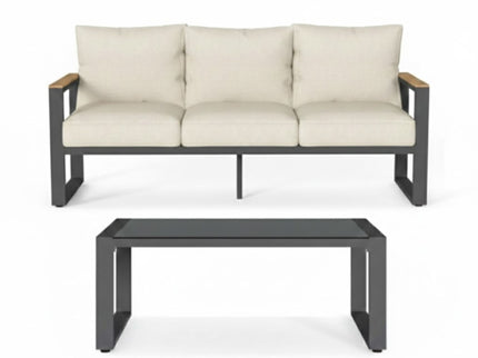 Modern Outdoor Sofa Set With Coffee Table