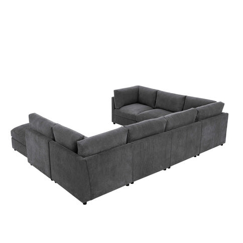 Modern Reversible Modular Sectional
