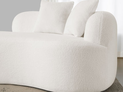 Curved 4 Seater Full Compression Sponge Sofa