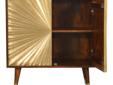 Manila - Cabinet - Gold / Brown