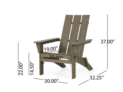 Aurascape - Outdoor Comfort Foldable Adirondack Chair