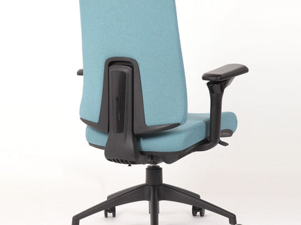Office Chair With Mid Back Design, 5D Armrests And Multi Position - Blue