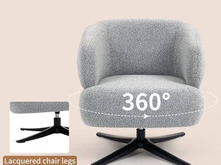 Cuddle Style Leisure Swivel Sofa Chair
