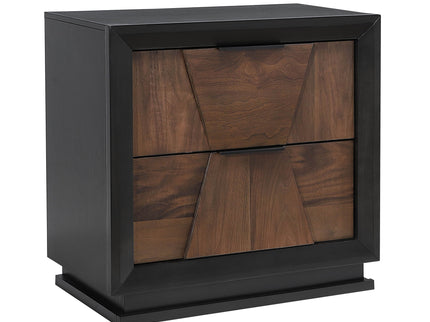 Houston - 2 Drawer Nightstand - Walnut