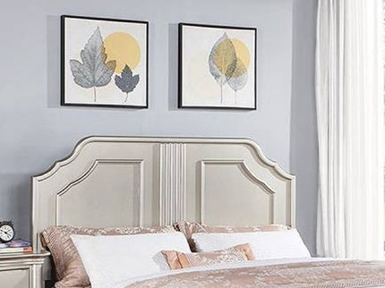 Traditional Design Panel Bed