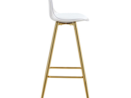 Stylish Upholstered Bar Chairs With Metal Leg