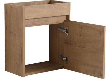 Modern Bathroom Vanity With Ceramic Basin, Wall Mounted Floating Sink Combo, Storage Cabinet