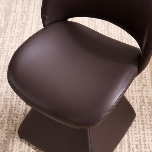 Modern Swivel Dining Chair With High Back