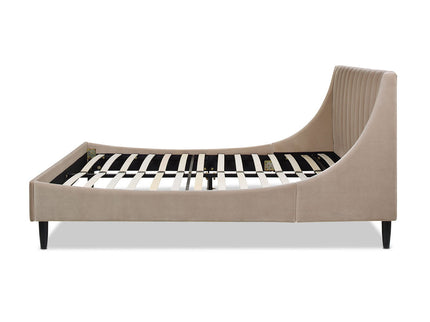 Aspen - Vertical Tufted Modern Headboard Platform Bed Set
