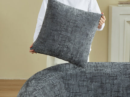 Curved Convertible Sofa, 2 In 1 Fold Out Bed With Pull Out Base And Deep Seat