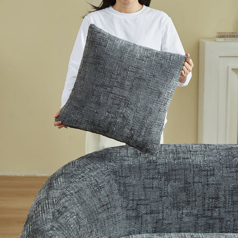 Curved Convertible Sofa, 2 In 1 Fold Out Bed With Pull Out Base And Deep Seat