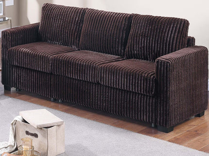 2 Piece Contemporary Style Sofa Set With Matching Pillows